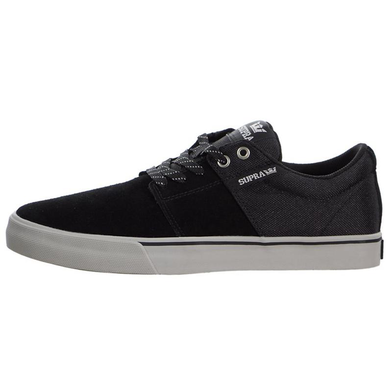 Zapatillas Bajas Supra Argentina Hombre - STACKS VULC II Negras (PGKSO-7045)